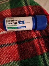 Nicotine Mini Lozenges 2mg each Mint Flavor 27 count Unopened Bottle