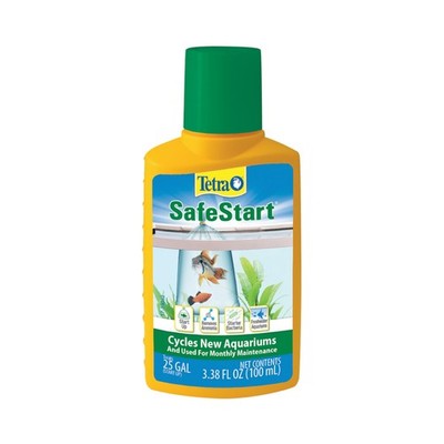 Aquarium Water Treatment SafeStart 3.38 oz Newly Set Up Fish Tetra Ounce