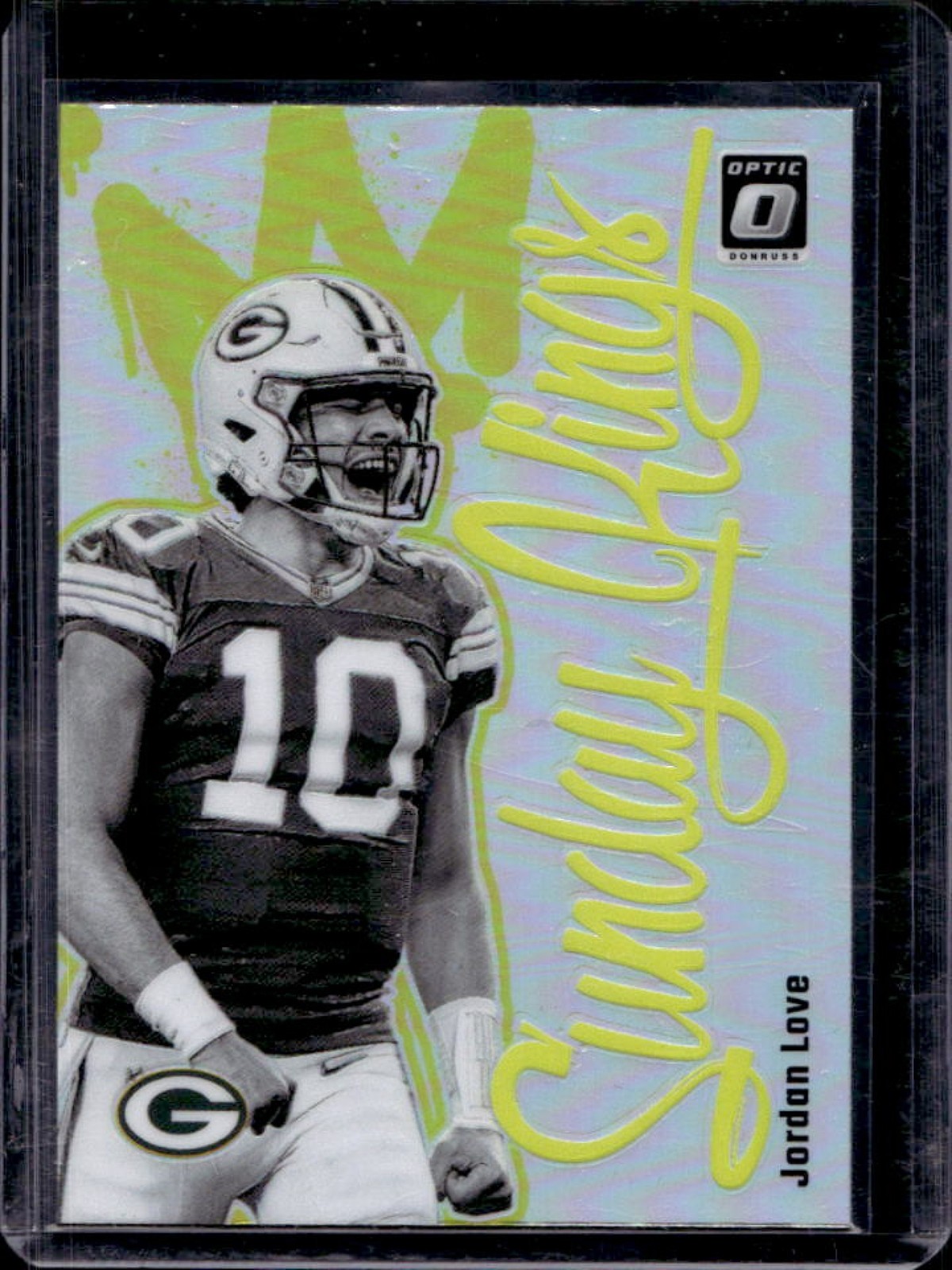 2024 Donruss Optic Jordan Love Sunday Kings #9 Packers
