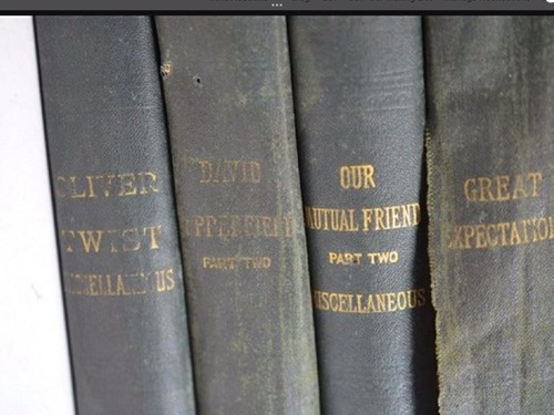 Vintage Dickens Works 6 Volumes, Late 1800's - Picture 5 of 7