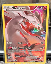 Reshiram Full Art Promo Holo XY74 Basic 120 HP Slash Repeater Blaze Pokémon TCG on eBay