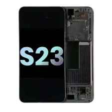 OLED Assembly With Frame For Samsung Galaxy S23 5G US International Service