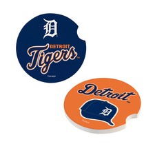 Detroit Tigers Car Coaster Set 2 Pack Periodic Restock