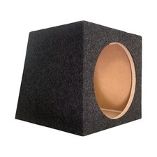Hatchback 12  Sealed Subwoofer Box Enclosure For Car Audio -Gray