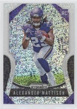 2019 Panini Prizm Rookies White Sparkle Prizm Alexander Mattison #331 h8k