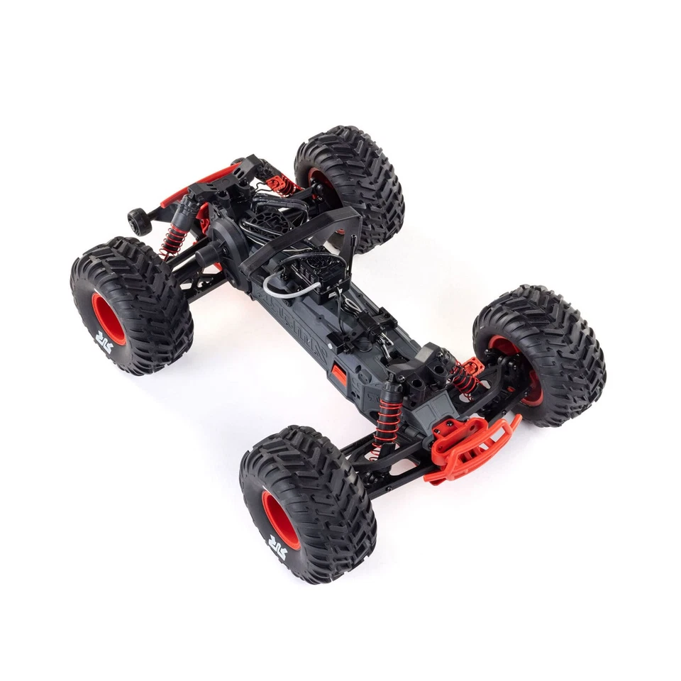 ARRMA 1:10 QUAKE 223S 2WD RTR – 2S/3S Brushless Monster Truck, DSC, Rot - Bild 4 von 4