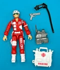 GI Joe LIFELINE figure C v1 original 1986 Rescue Trooper COMPLETE accessories