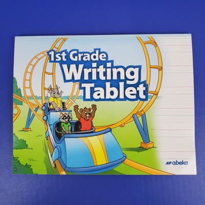 ABeka 1st Grade Writing Tablet, Cursive and Manuscript, Clean Pages, Like New