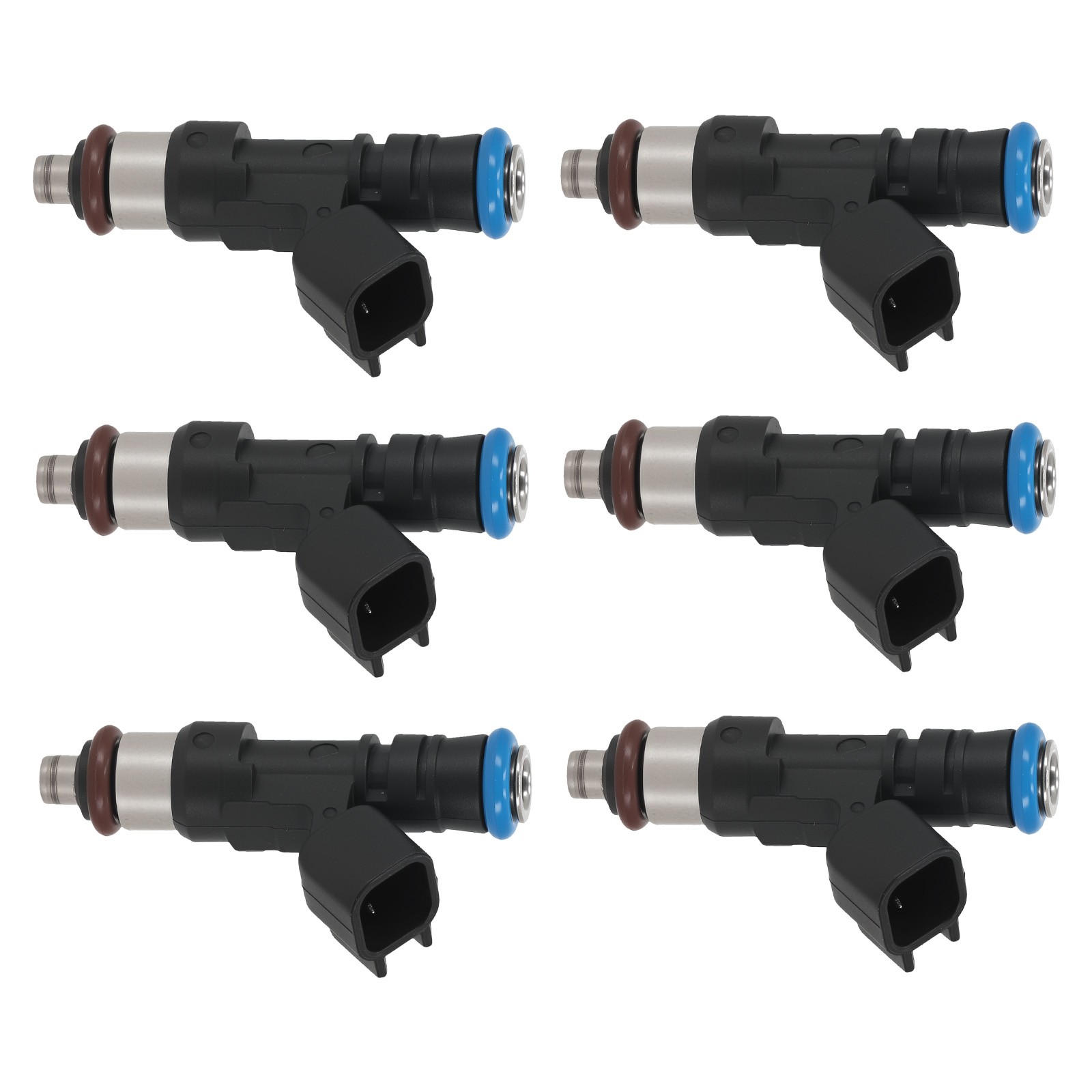 6pcs Fuel Injectors for Mercury Mountaineer 4.0L V6 2006-2010 5L2Z9F593CA thumbnail 15