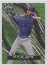 2024 Topps Chrome Black Green Wave Refractor 98/99 Cody Bellinger #45 1at6