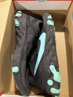 Nike React Element 55 Men's Shoes Black/Aurora Green, Size 13