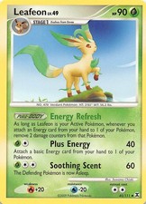 Leafeon Uncommon Rising Rivals 45/111 NM on eBay