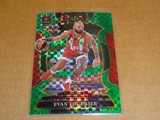 2025/26 Panini Select EUROLEAGUE EVAN FOURNIER GREEN PRIZM 1/5 #93
