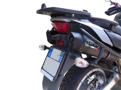 Aprilia Caponord 1000 2001-2007 GPR Exhaust Dual SlipOn Silencers Furore New