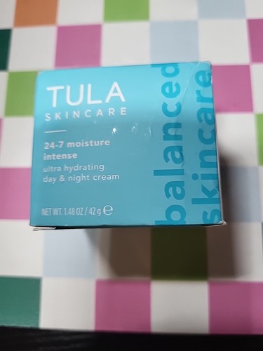 Tula Skincare 24-7 Feuchtigkeit Intensive Feuchtigkeitsspendende Tages- und Nachtcreme 1,48 oz Neu