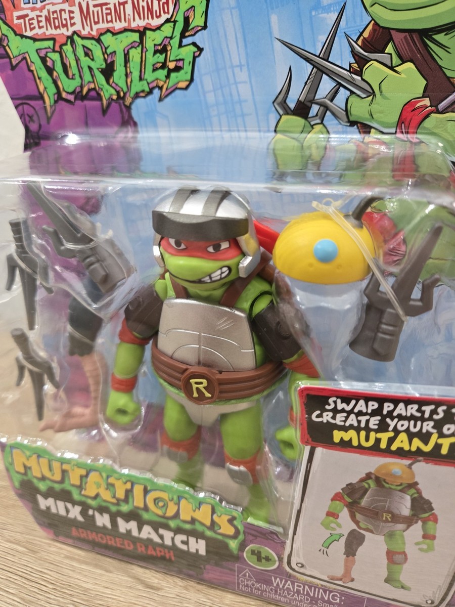 NEW Tales Of The TMNT Mutations ARMORED RAPH (Raphael) Mix N Match
