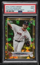 2022 Topps Chrome Sapphire Edition Gold 40/50 Kutter Crawford PSA 9 MINT 0e2x