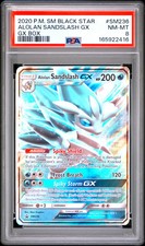 2020 Pokemon SM Black Star Promo Alolan Sandslash GX #SM236 PSA 8 on eBay