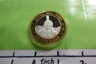 SITTING BULL SIOUX INDIAN MOUNT RUSHMORE CASINO $10 999 SILVER GAMING COIN 3SB4