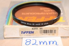 EXC Vtg Tiffen 82mm 85 Warm FILTER, USA 82mm Conversion Light Balance, No Flaws