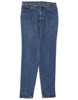 Benetton Damen High Waist Skinny Jeans W30 L32 Blau Baumwolle CU04