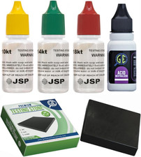 Gold Testing Kit for 10K 14K 18K Jewelry with Testing Stone