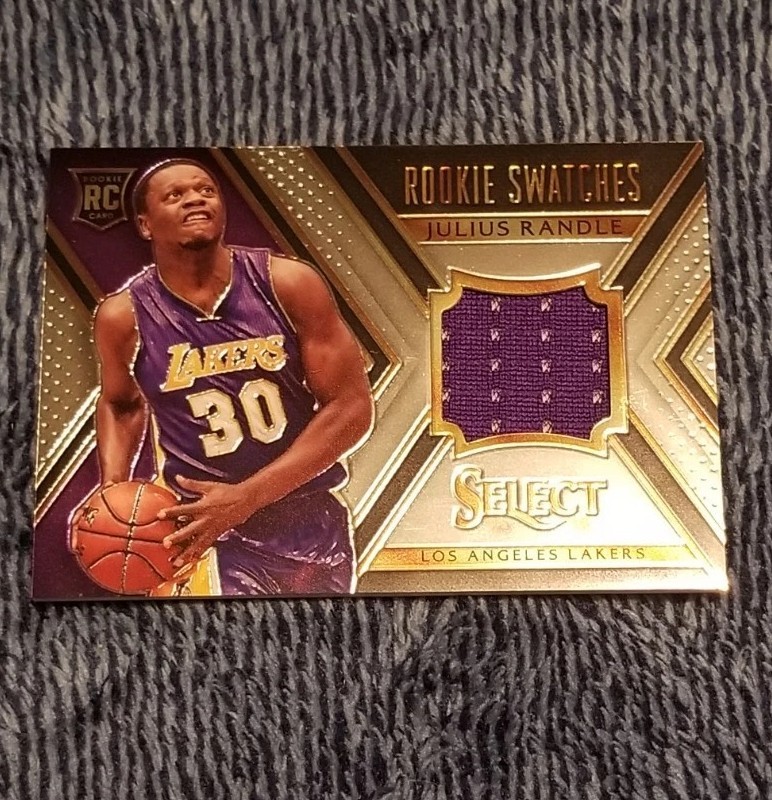 Julius Randle #19 2014-15 Panini Select Rookie Swatches 53/199