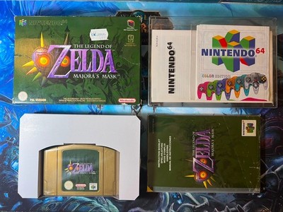 The Legend of Zelda: Majora's Mask Nintendo 64 N64 PAL DE OVP CIB Komplett