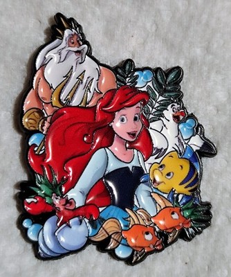 Pin's Pins Cartoon Disney Ariel die kleine Meerjungfrau die Figuren