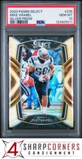 2020 PANINI SELECT SILVER PRIZM #235 MIKE VRABEL CLUB LEVEL POP 1 PSA 10