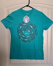 THE CHOSEN Against The Current T-Shirt Adult Large In Teal NEW 