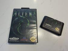 Sega Mega Drive Alien 3, Boxed with hang tab