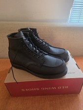 Red Wing Moc Toe Boots 8074, US 9 D, EU 42
