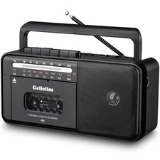 Cassette Tape Player Bluetooth Boombox, Cassette Player AM/FM/SW Radio Stereo...