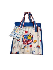 Vintage 90 s Baby Boom Little League All Star" Mini Tote and Bottle Bag