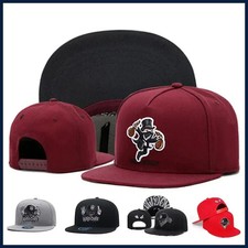 Wild Ones Streetwear Snapback Cap Embroidered Bandana Logo Flat Brim Hat