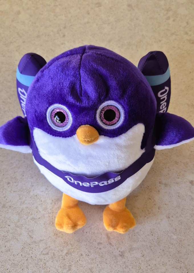 Wesfarmers OnePass Penguin Plush Toy Mascot Jetpack Rare Promo | eBay ...