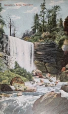 Websters Falls Hamilton Postcard 