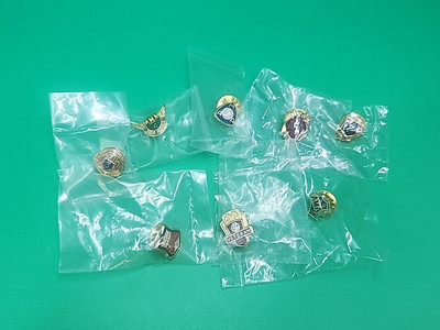 Vintage AMA American Motorcycle Association Member Gold Tone Lapel Pin Lot Vet