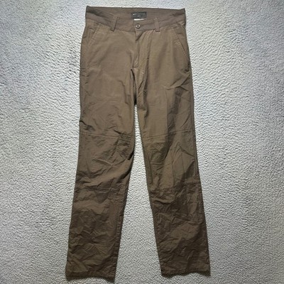 Banana Republic Ryan Fit Quechua Pants Mens 28 Brown Cotton Nylon Straight Leg