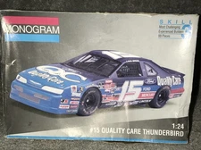 Vintage Monogram #15 Quality Care Thunderbird 1:24 Model Kit NEW Vintage NASCAR 