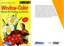 Bastelheft - Window Color - Motive f&uuml;r Fr&uuml;hling und Ostern