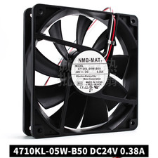 1PCS NMB-MAT 4710KL-05W-B50 DC24V 0.38A 3-wire cooling fan 120 120 25MM