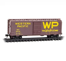 Micro-Trains MTL N-Scale 40'  Box Car Western Pacific #20772
