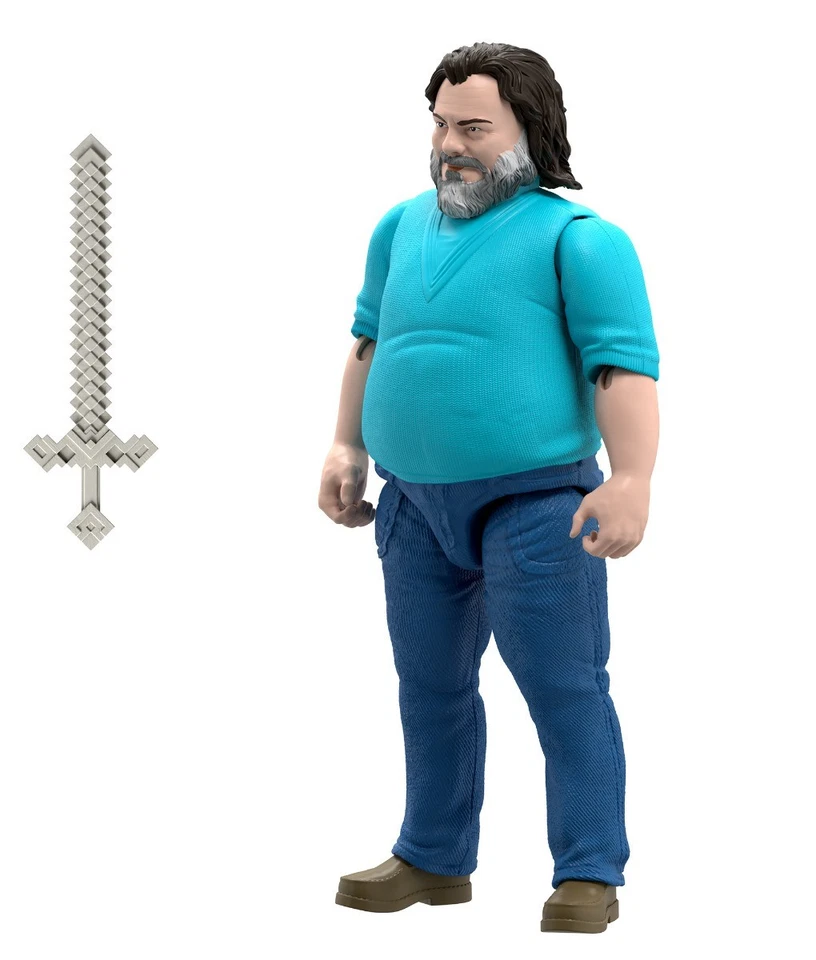 Minecraft Movie Large Figure - Steve - Image 3 of 4