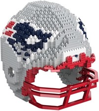NFL New England Patriots 3D BRXLZ Puzzle Helm...