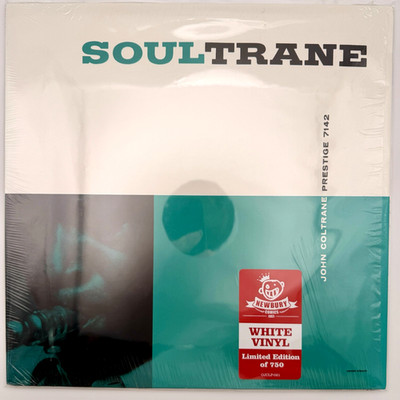 John Coltrane SOULTRANE White Vinyl LE /750 Newbury Comics Exclusive NM/NM