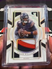 2024 National Treasures Caleb Williams Franchise Treasures Tri Color P G2U