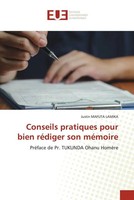 Justin Mafuta Lamika | Conseils Pratiques Pour Bien RéDiger Son MéMoire | Buch