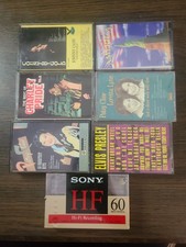 Cassette Lot Of 7 Untested Cassettes Mixed Bands